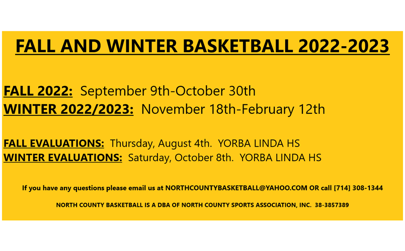 FALL AND WINTER 2022-2023 UPDATE